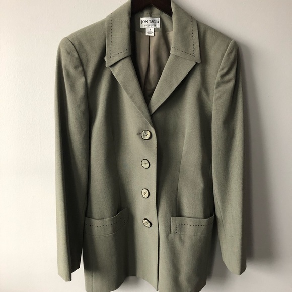 Jon Tagia Prêt-À-Porter woman vintage suit size 8 - Picture 2 of 16